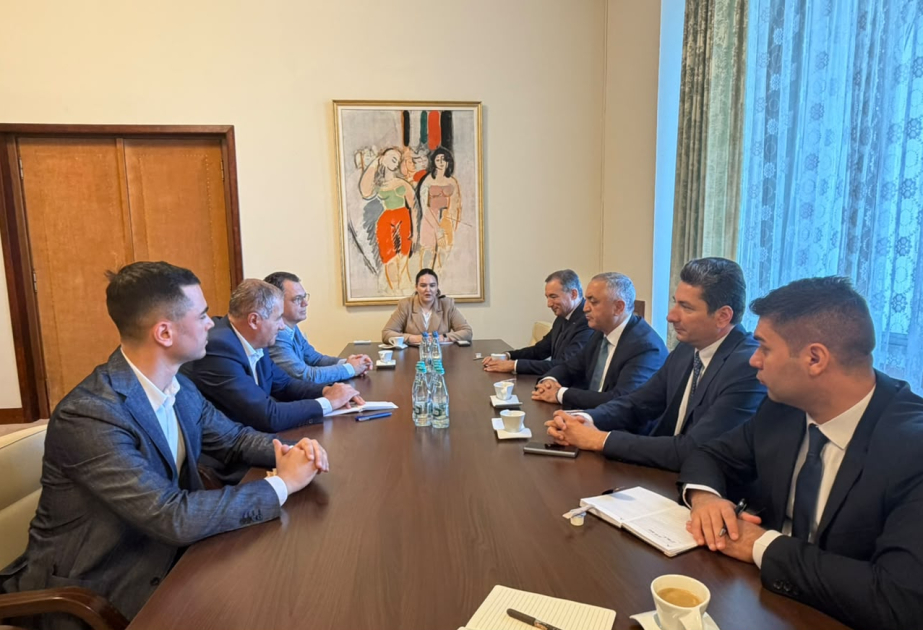 Romanian Parliament Senator briefed on infrastructure projects implemented in Garabagh