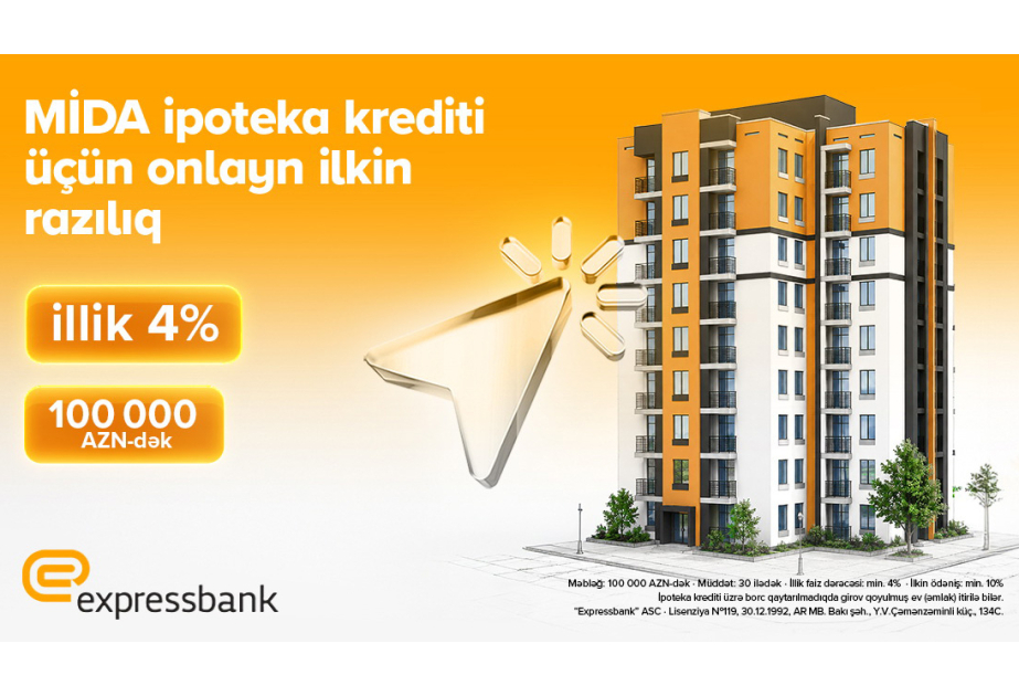 ®  MİDA güzəştli ipoteka krediti – “Expressbank”da