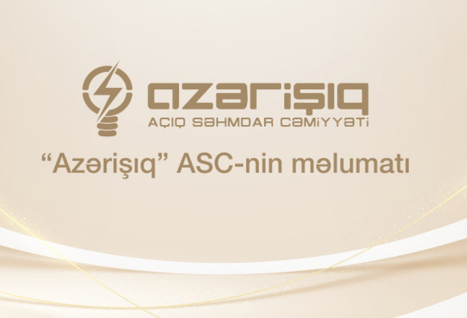Ağdaşda və Göyçayda təmir işləri ilə əlaqədar sabah elektrik enerjisinin verilişində fasilələr yaranacaq