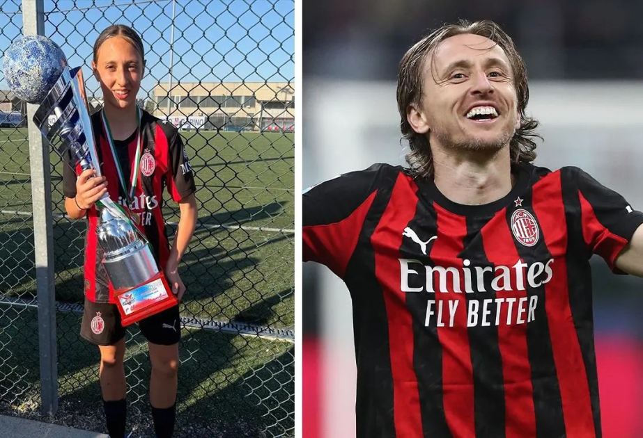 Luka Modriçin qızı “Real Madrid”in akademiyasına keçib