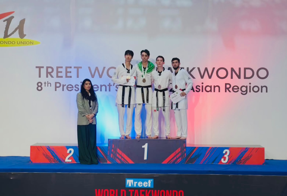 Azərbaycan taekvondoçusu Prezident Kubokunda bürünc medal qazanıb