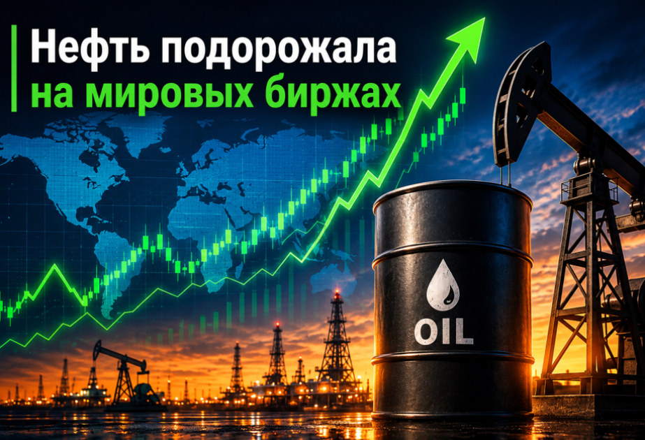 На мировых биржах выросли цены на нефть
