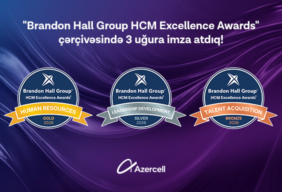 ® “Azercell” “Brandon Hall Group HCM Excellence Awards”da üç mükafat qazanıb