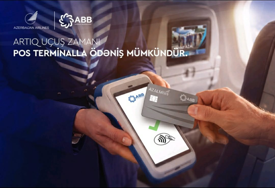 AZAL-ın təyyarələrində POS-terminalla ödəniş etmək mümkün olacaq