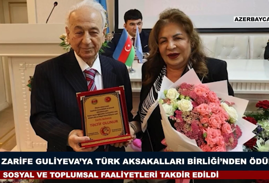 World Türk kanalı: Zərifə Quliyeva Türk dünyasında əlaqələrin gücləndirilməsinə töhfə verir