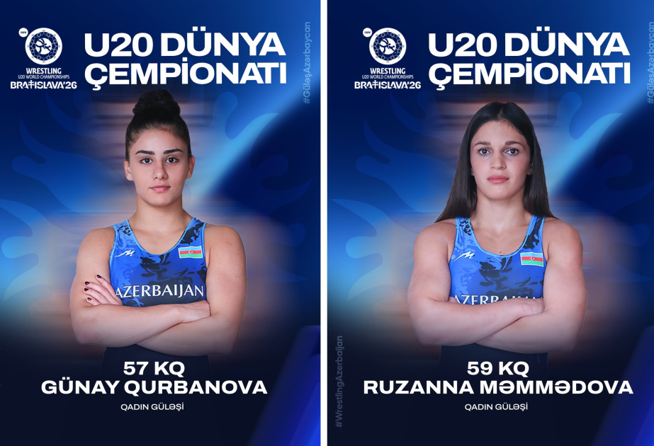 Azərbaycanın iki qadın güləşçisi dünya çempionatının finalında