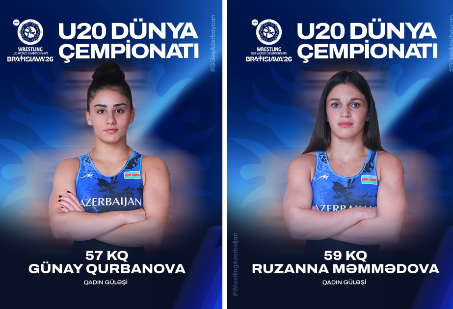 Две азербайджанские спортсменки в финале чемпионата мира по борьбе