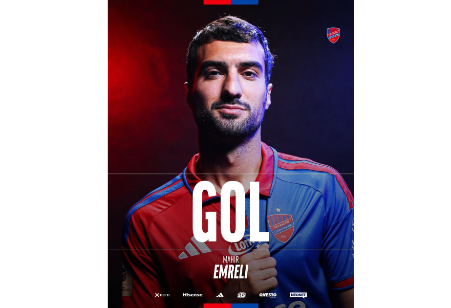 Mahir Emreli “Rakuv”da 3-cü qolunu vurub