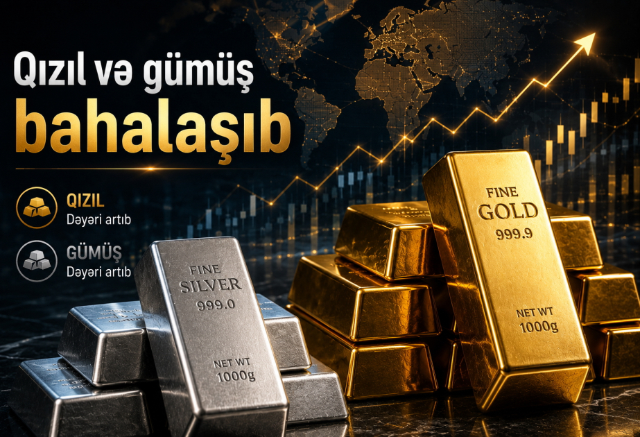 Qızılın qiyməti 4600 dollara çatır VİDEO