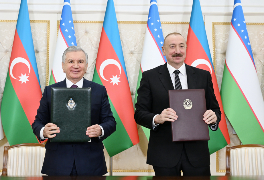 Prezident İlham Əliyev: Azərbaycanla Özbəkistan TDT-ni ortaq tariximizi və mədəniyyətimizi gələcəyə daşıyan birlik kimi dəyərləndirir