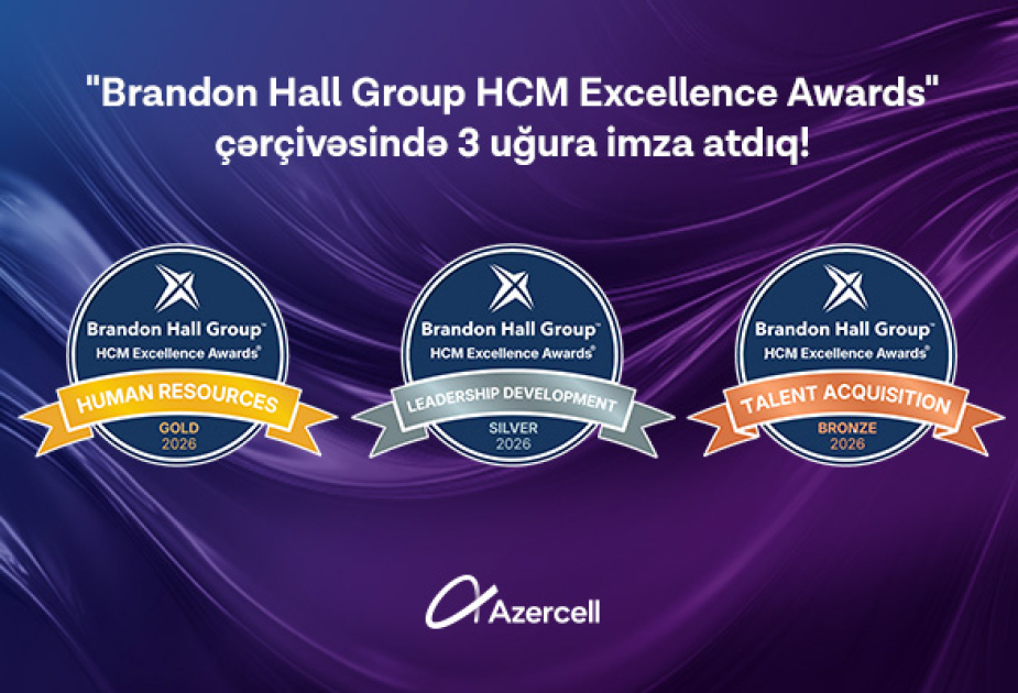 ® Azercell wins three Brandon Hall Group HCM Excellence Awards®