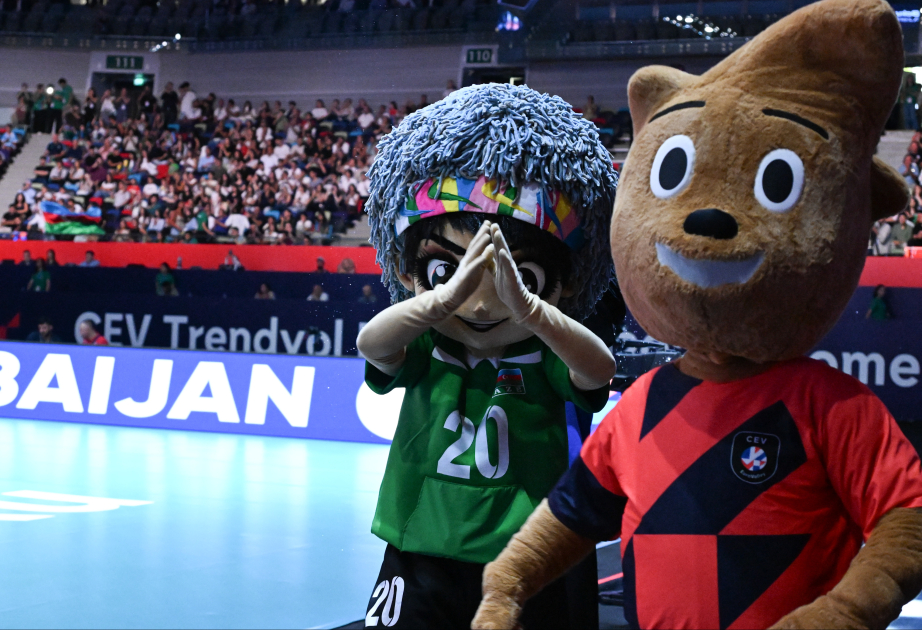 Bakıda voleybol üzrə Avropa çempionatının açılış mərasimi keçirilib
