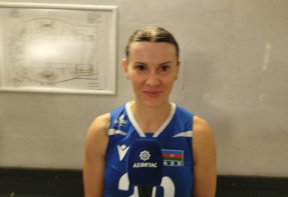Azərbaycan millisinin voleybolçusu: Meydanda əsl əzmkar mübarizə nümayiş etdirdik