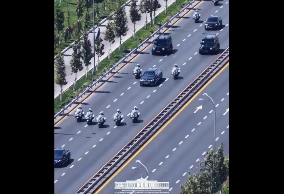 Prezident Şavkat Mirziyoyev Prezident İlham Əliyevin Özbəkistana dövlət səfəri ilə bağlı paylaşım edib VİDEO