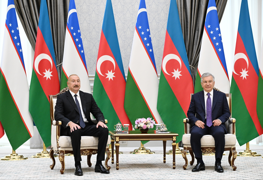 President of Azerbaijan Ilham Aliyev held one-on-one meeting with President of Uzbekistan in Tashkent