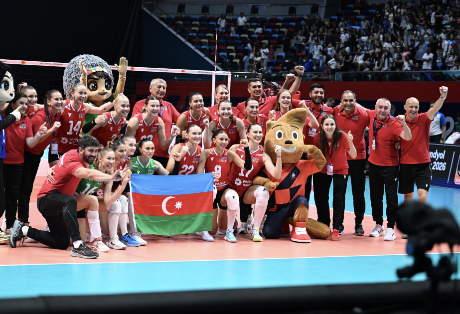 Voleybol üzrə Avropa çempionatı: Azərbaycan millisi İspaniyaya qalib gəlib