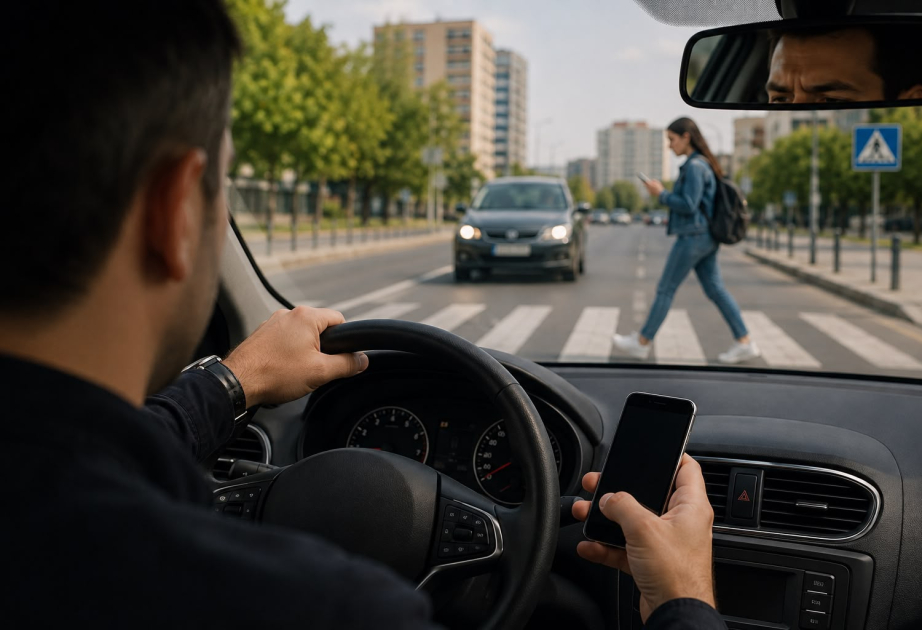 BDYPİ-dən yol hərəkəti iştirakçılarına müraciət: Sükan arxasında telefondan istifadə etməyin