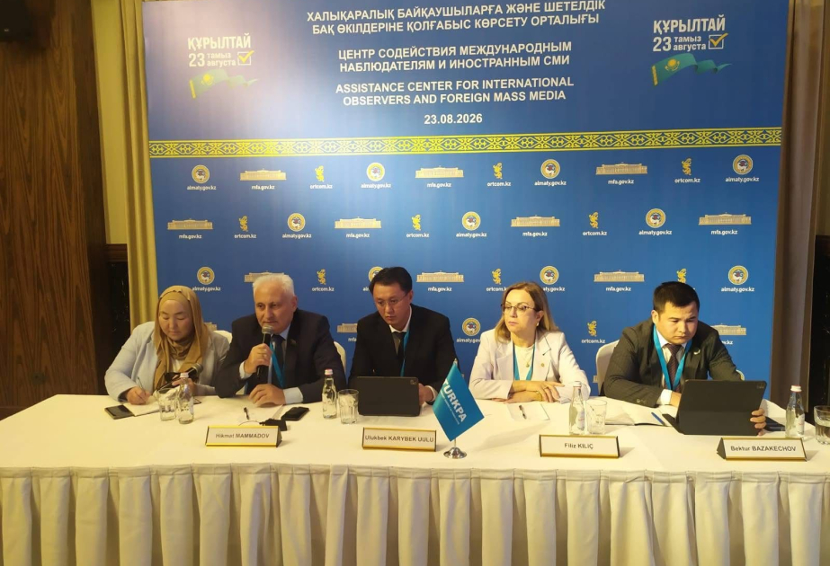 Azerbaijani parliamentarians observe Kazakhstan’s election process