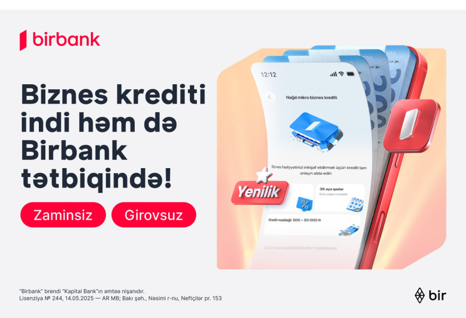 ® Micro Business Loan is now available on both Birbank and Birbank Biznes