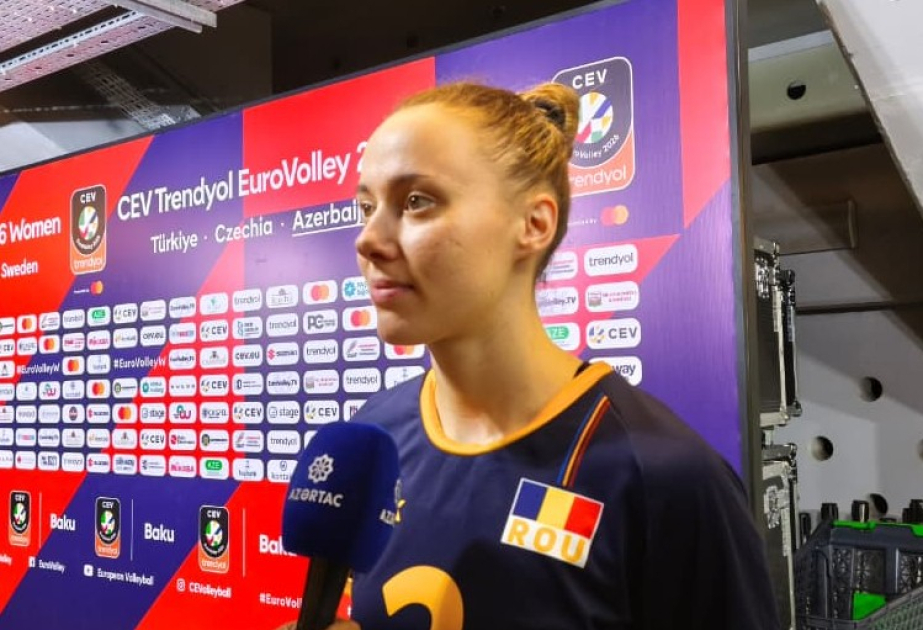 Rumıniyalı voleybolçu: Azərbaycan millisi xeyli inkişaf edib