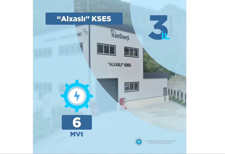 “Mişni” və “Alxaslı” stansiyalarında istehsal olunan elektrik enerjisinin həcmi açıqlanıb