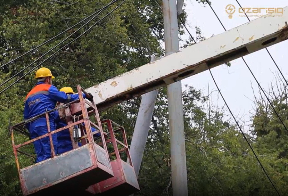 «Азеришыг» реконструирует электросетевое хозяйство Агдере