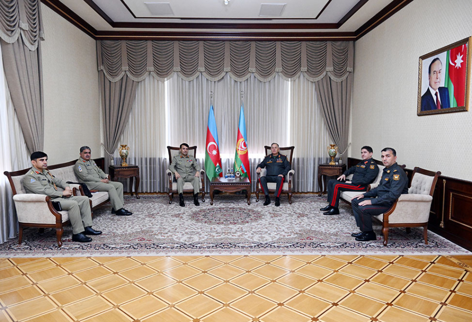 Azərbaycanla Pakistan arasında hərbi əlaqələr barədə fikir mübadiləsi aparılıb