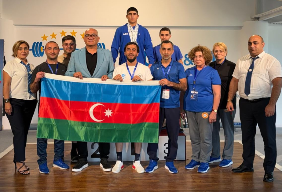 Azerbaijani weightlifters shine with 15 medals at European Championships