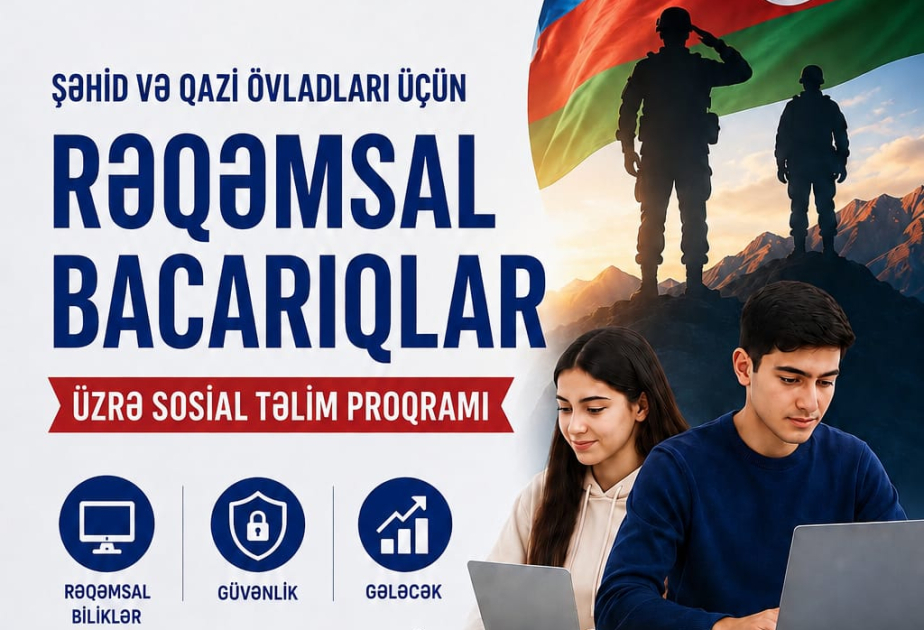 Naxçıvanda şəhid və qazi övladları üçün sosial təlim proqramı təşkil olunacaq