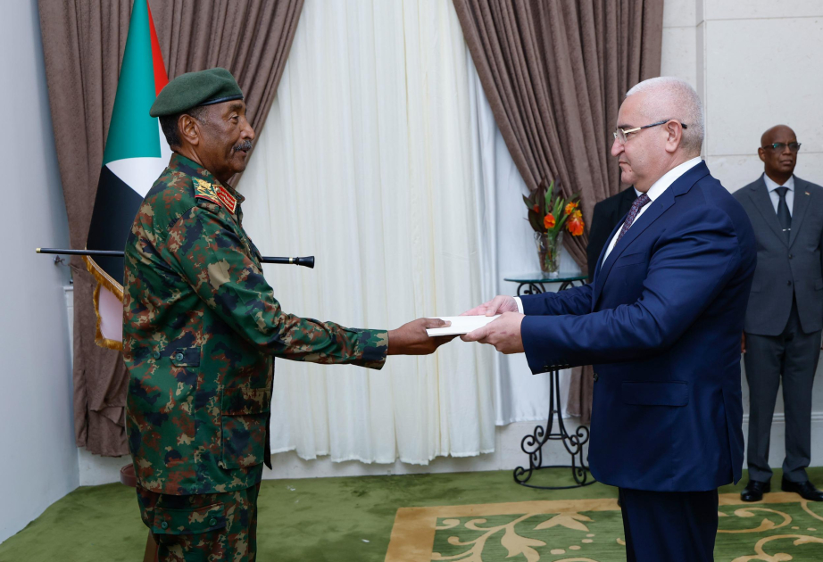 Azerbaijani ambassador presents credentials to President of Sudanese Transitional Sovereignty Council