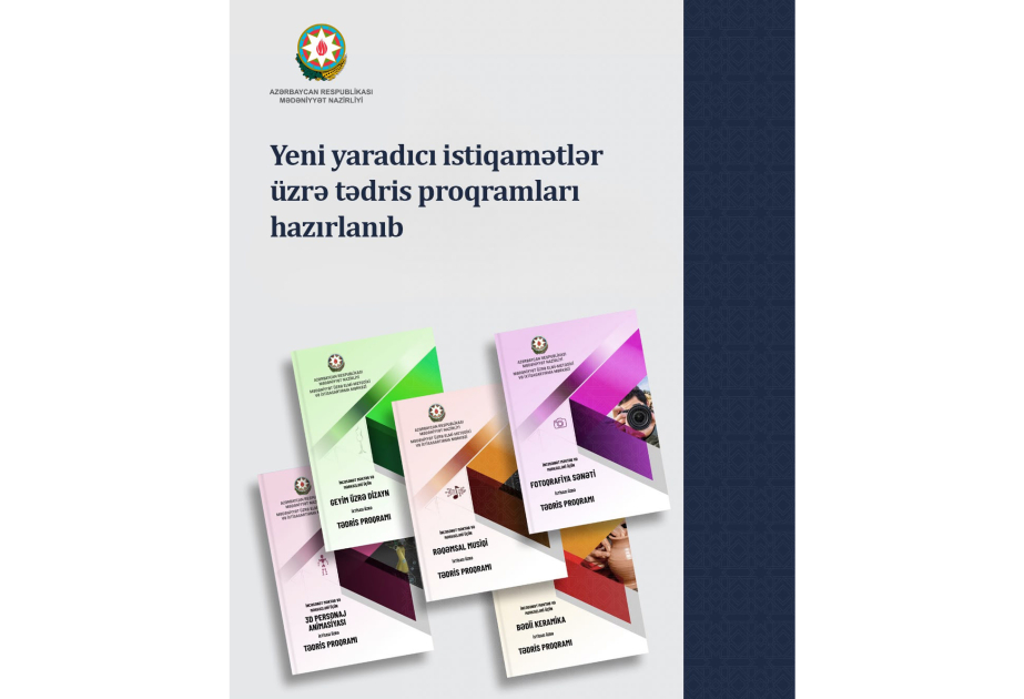 İncəsənət məktəbləri üçün 5 yeni yaradıcı istiqamət üzrə tədris proqramları hazırlanıb