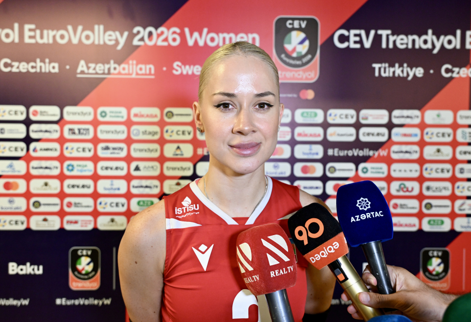 Azərbaycan millisinin voleybolçusu: Üçüncü seti öz səhvlərimizə görə uduzduq