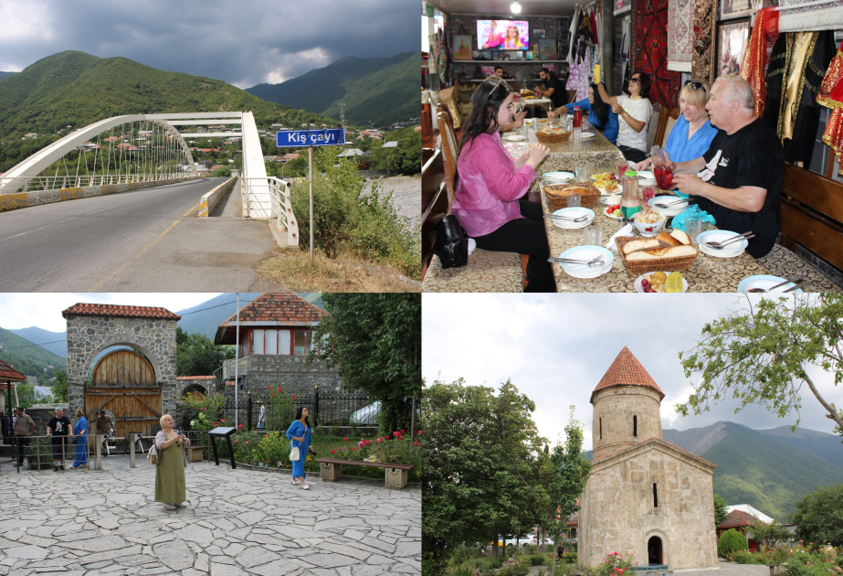 Tarix, təbiət və ləziz mətbəx - yerli və xarici turistlərin üz tutduğu Kiş kəndi  REPORTAJ