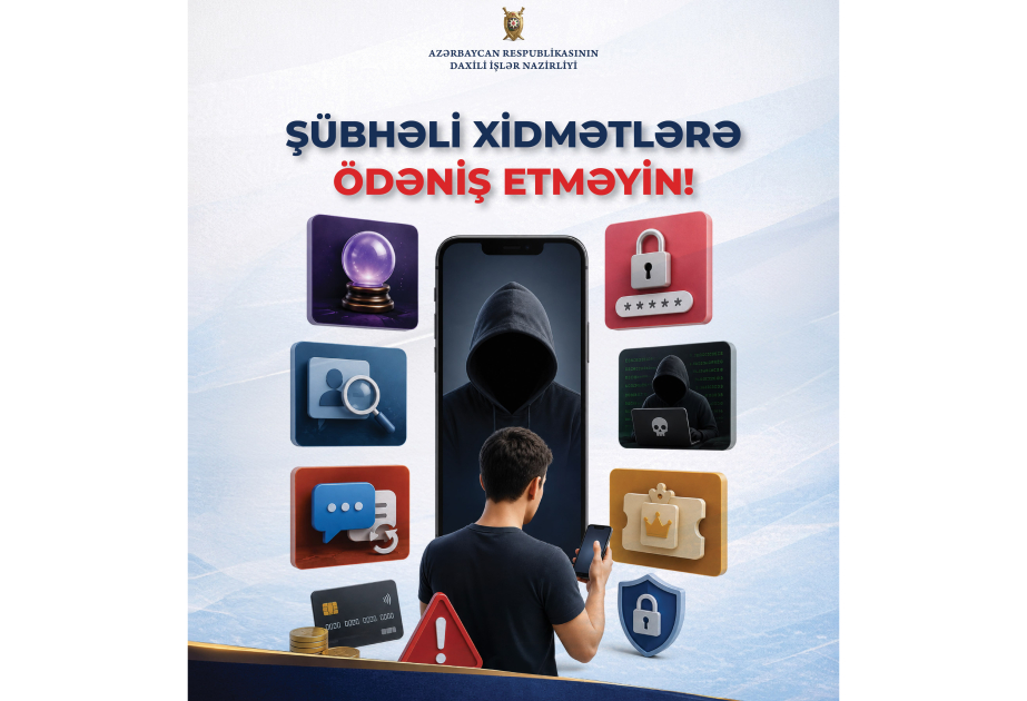 DİN-dən sosial şəbəkələrdəki saxta xidmətlərlə bağlı xəbərdarlıq