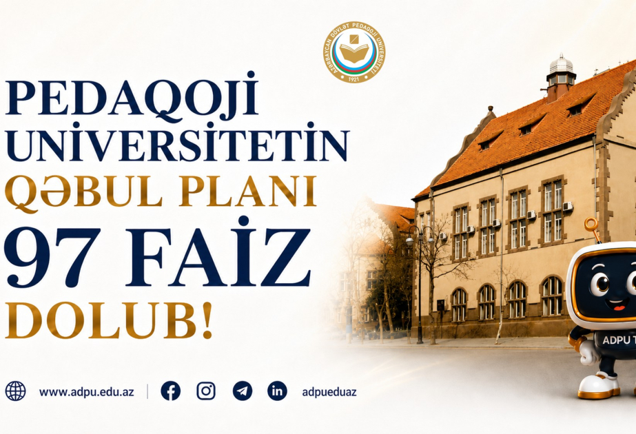 ADPU-nun qəbul planı 97 faiz dolub