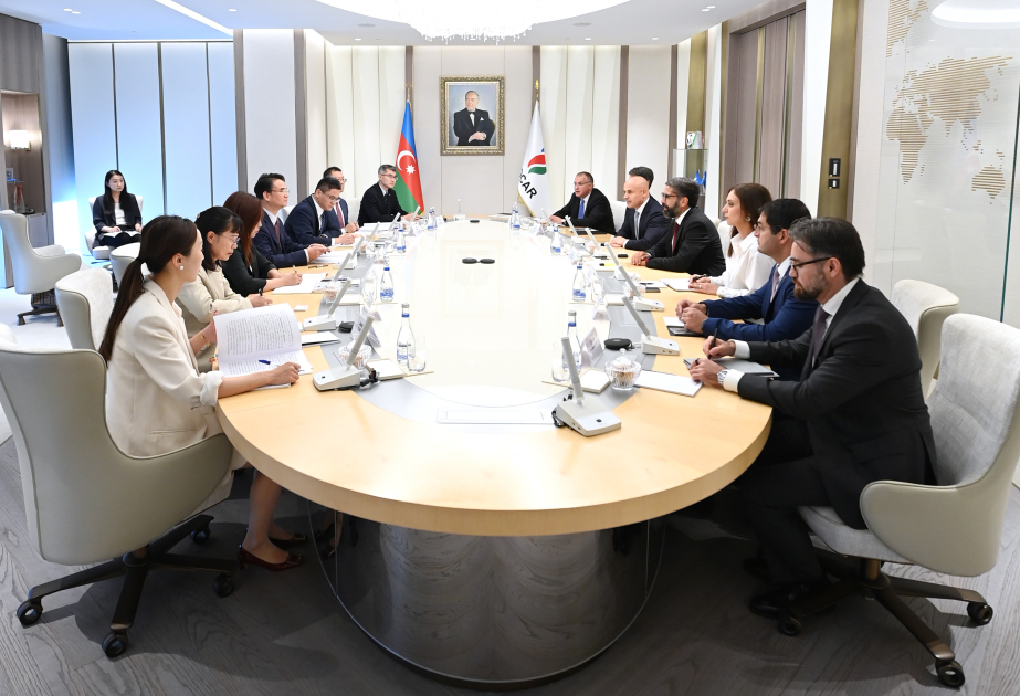 SOCAR və Çin İxrac-İdxal Bankı enerji sektorunda əməkdaşlıq imkanlarını dəyərləndirib