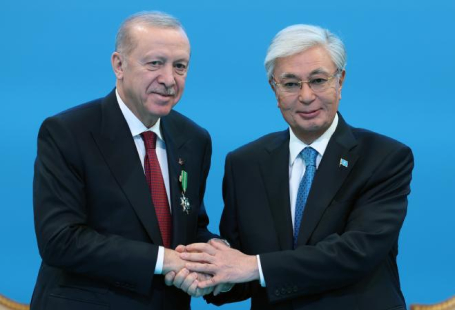 Turkish President Erdogan, Kazakh counterpart discuss ties, regional issues in phone call
