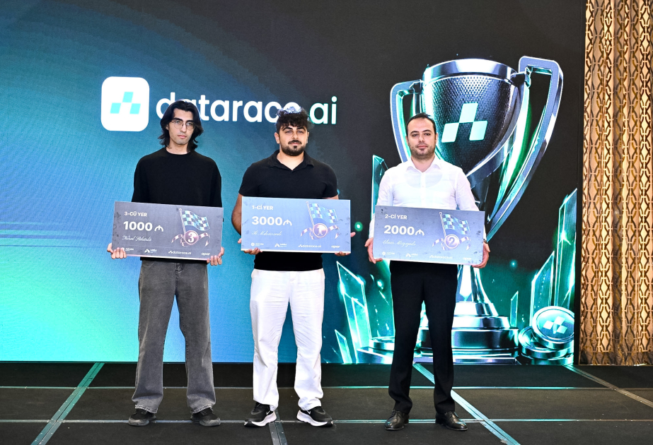 “DataRace”in ilk yarışının qalibləri açıqlanıb