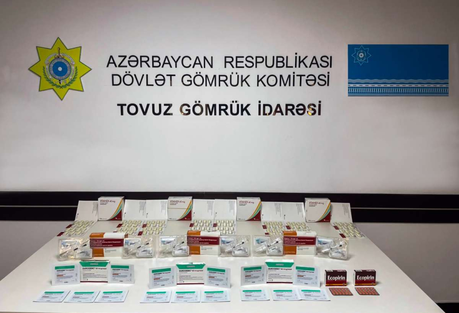 Gömrük nəzarətindən gizlədilən dərman vasitələri aşkarlanıb