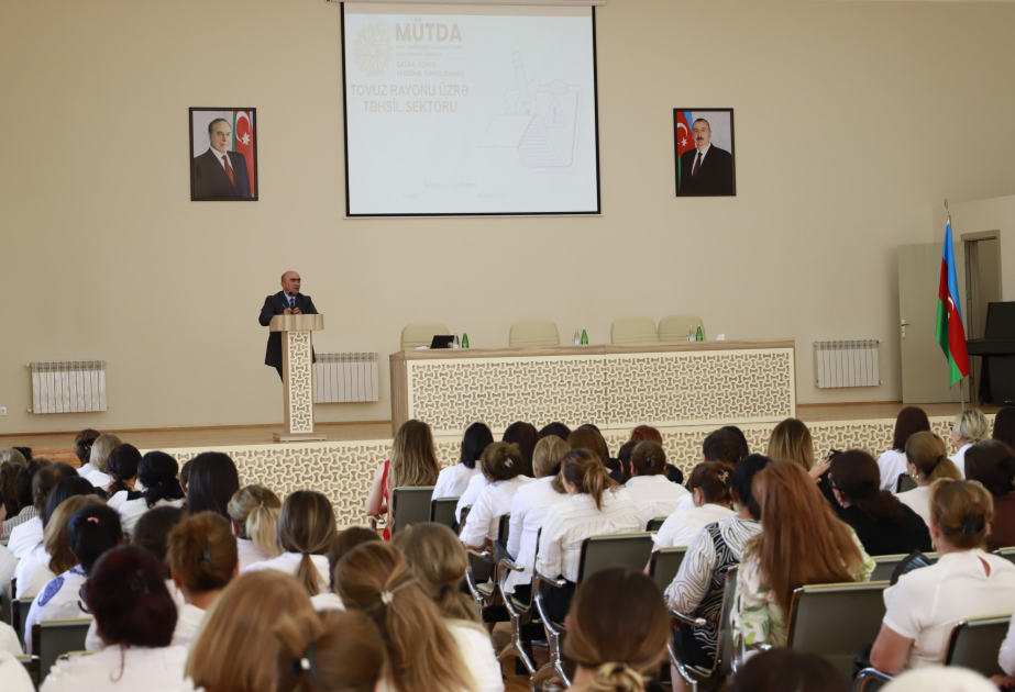 Tovuz təhsilində yeni tədris ili üzrə əsas hədəflər müəyyənləşdirilib
