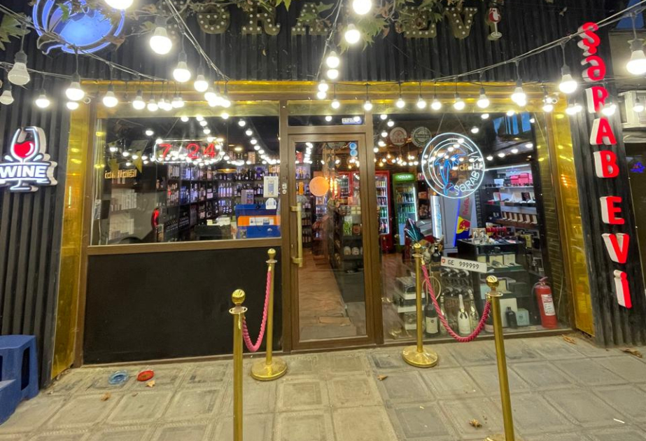 Bakıda mağazada saxta içkilər aşkarlanıb