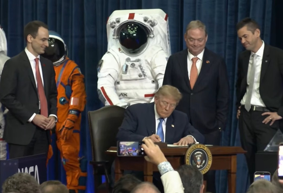 Trump signs executive order to begin establishing U.S. Space Academy