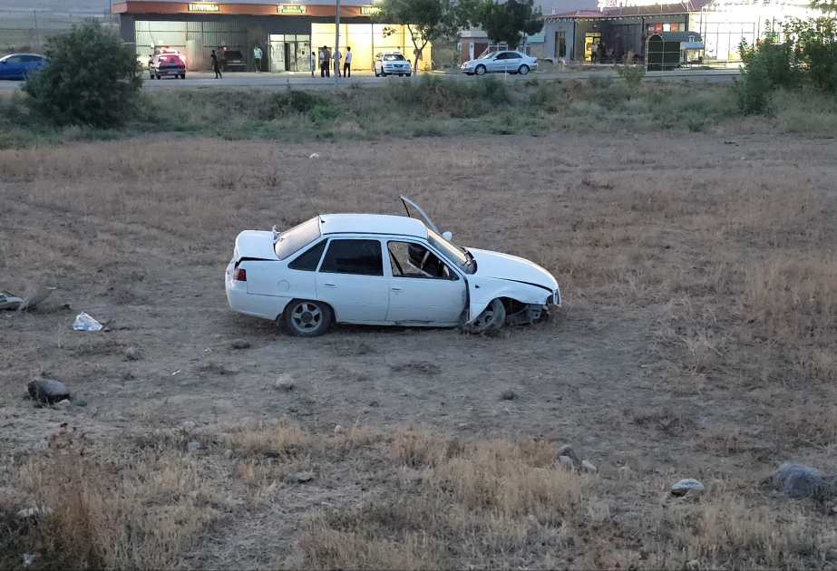 Babək rayonunda qəza baş verib, 2 nəfər xəsarət alıb