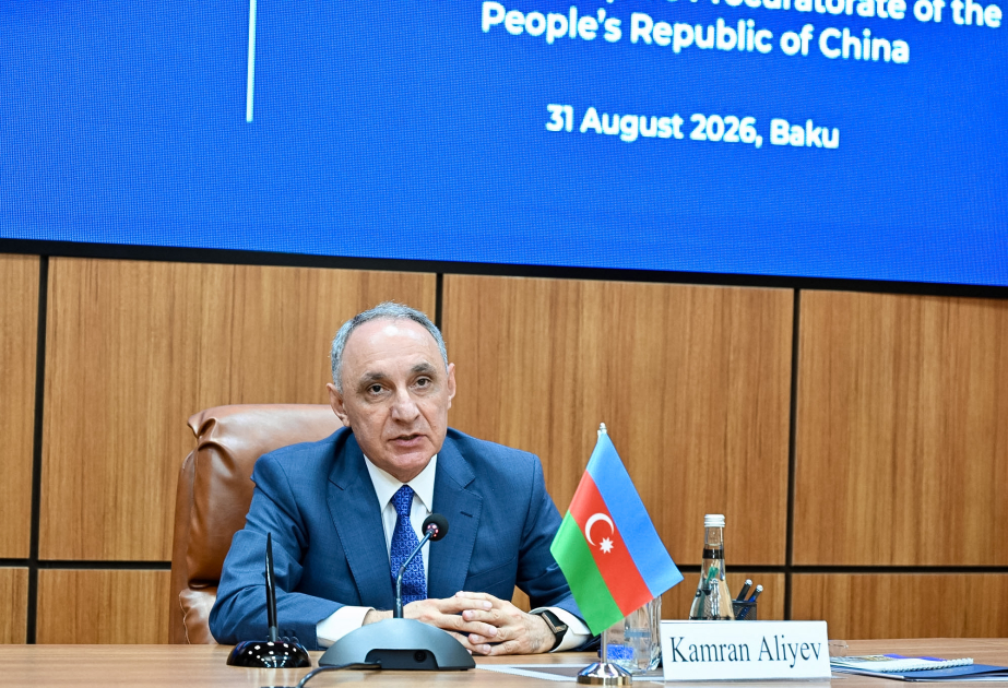 Baş prokuror: Azərbaycan ilə Çinin prokurorluq orqanları arasında əməkdaşlığın daha da möhkəmlənəcəyinə ümid edirik