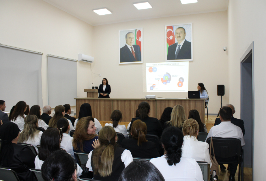 Yüksək nəticələr və yeni hədəflər: Balakənin təhsil işçiləri sentyabr konfransında bir araya gəliblər