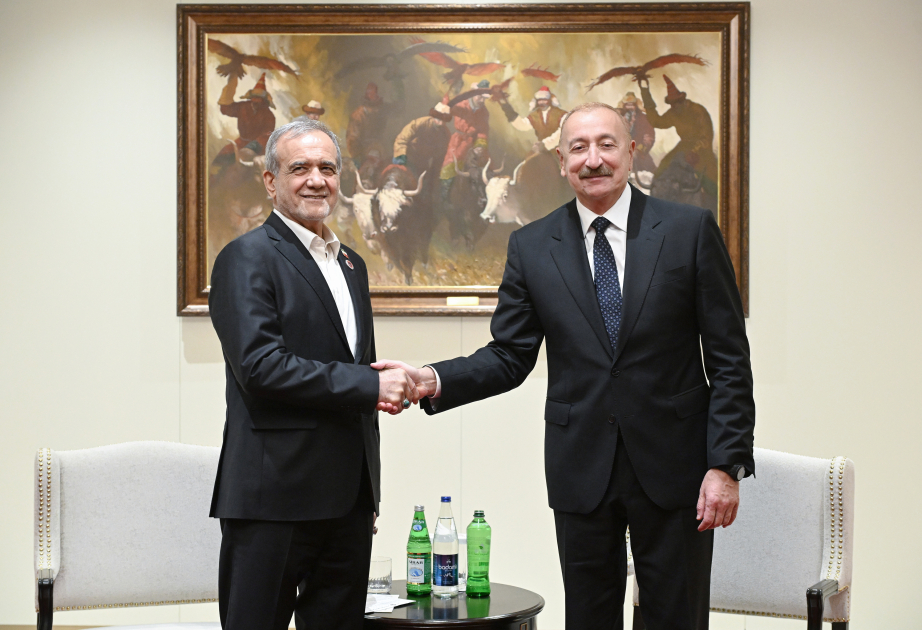 Präsidenten von Aserbaidschan und Iran treffen sich in Bischkek  AKTUALISIERT VIDEO