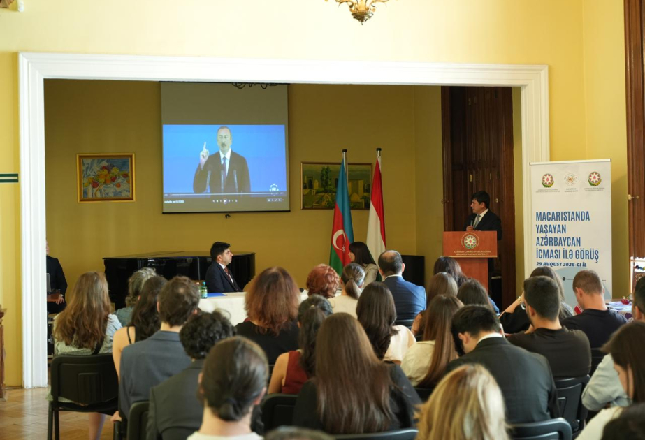 Budapeştedə Azərbaycan icması ilə görüşdə diaspor fəaliyyətinin prioritetləri diqqət mərkəzində olub