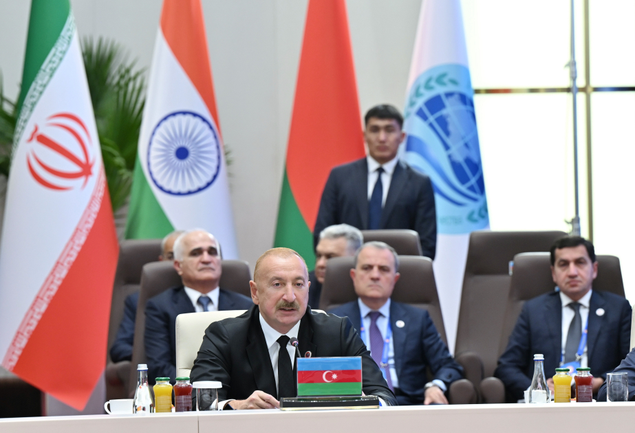 Le président Ilham Aliyev prend la parole à la réunion au format « OCS plus » MIS A JOUR-3 VIDEO