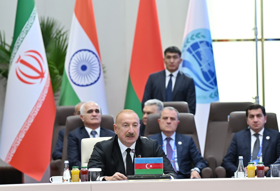 El Presidente Ilham Aliyev interviene en la reunión en formato OCS Plus ACTUALIZADO