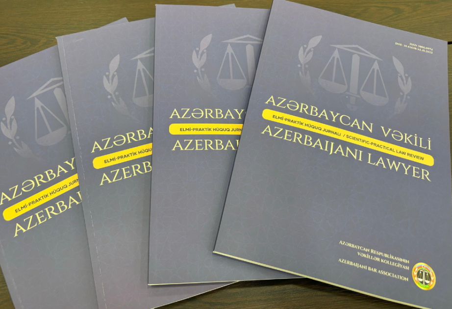 “Azərbaycan Vəkili” jurnalının yeni nömrəsi işıq üzü görüb